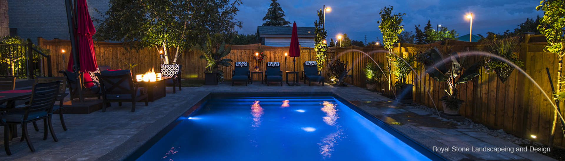 backyard pool